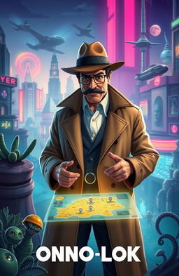 A detective story scene featuring Mr