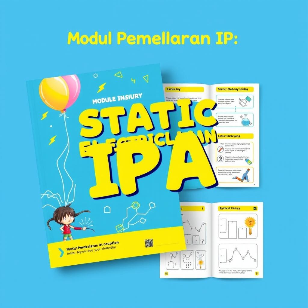 An educational module design for 'Modul Pembelajaran IPA' that focuses on Static Electricity