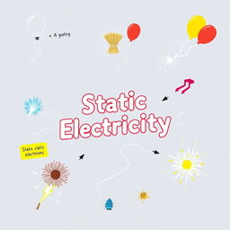 An educational visual representation for 'IPA' focusing on Static Electricity