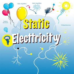 An educational visual representation for 'IPA' focusing on Static Electricity