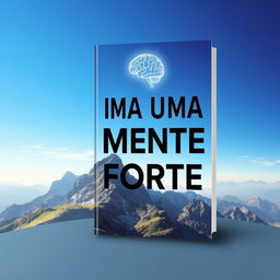An engaging e-book cover design depicting the theme of mental strength