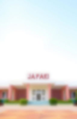 A cover page background design showcasing a blurred representation of the Jawahar Navodaya Vidyalaya symbol