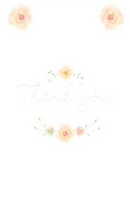 A front page design that expresses gratitude, featuring soft pastel light colors such as light blue, pale pink, and soft yellow