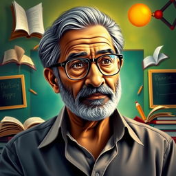 A detailed portrait of Paulo Freire, the esteemed Brazilian educator and philosopher renowned for his groundbreaking work in critical pedagogy