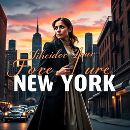 A captivating book cover featuring a romance between a devoutly religious girl and a charming Capo in New York City