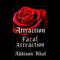 A captivating book cover for 'Fatal Attraction' by Addison Khal