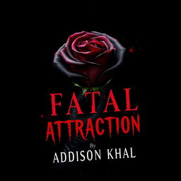 An enticing book cover for 'Fatal Attraction' by Addison Khal