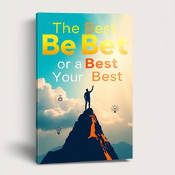 A thought-provoking book cover design for 'The Best or Your Best', exploring the theme that effort alone is not enough for success