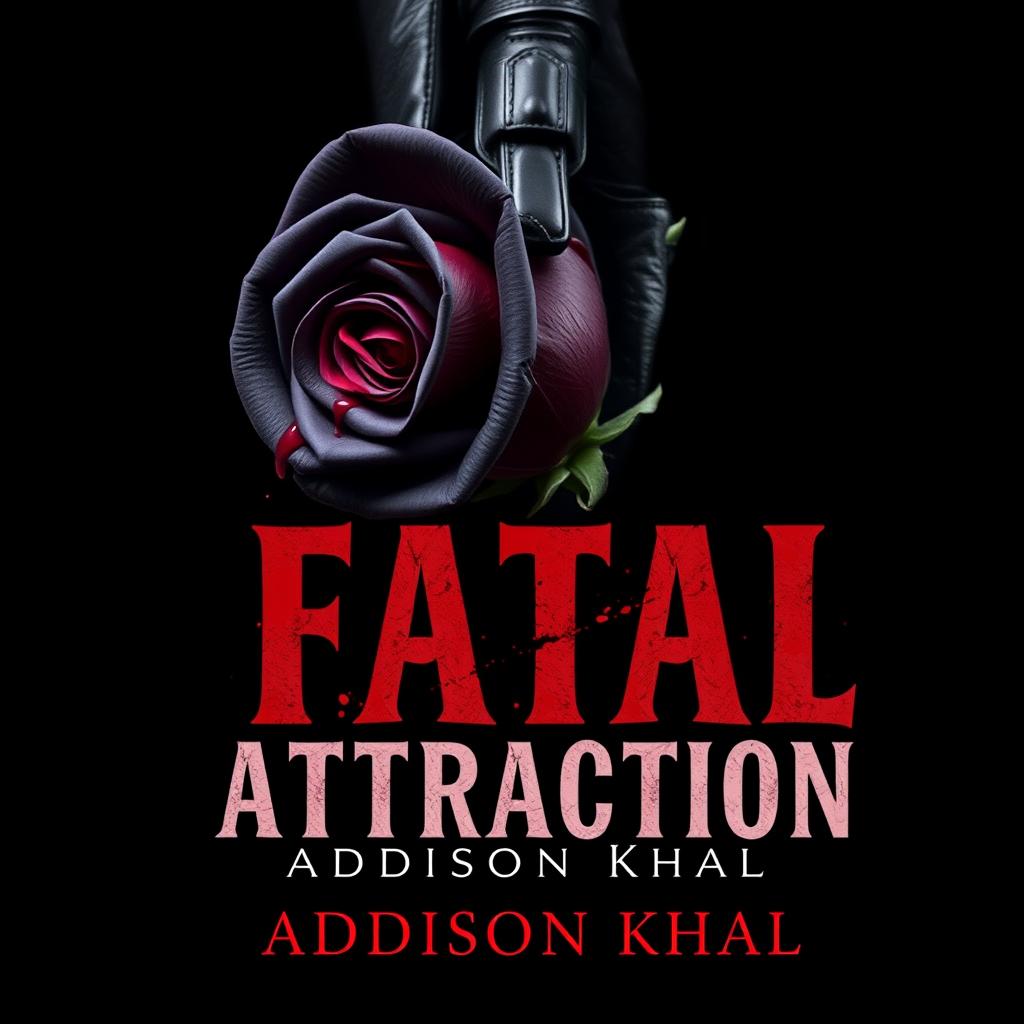 An aesthetic Wattpad cover for 'Fatal Attraction' by Addison Khal