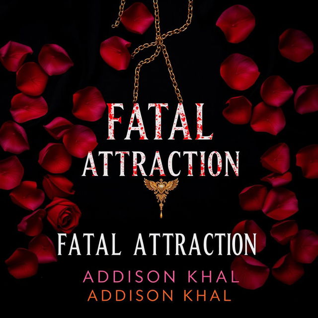 An intriguing Wattpad cover for 'Fatal Attraction' by Addison Khal