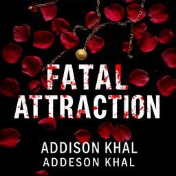 An intriguing Wattpad cover for 'Fatal Attraction' by Addison Khal