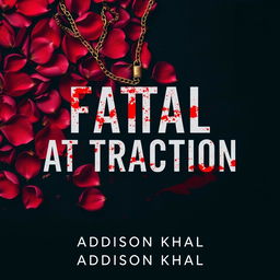 An intriguing Wattpad cover for 'Fatal Attraction' by Addison Khal