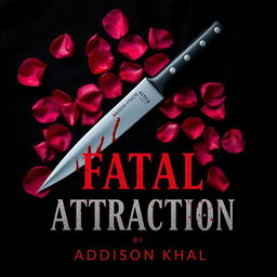An intriguing Wattpad cover for 'Fatal Attraction' by Addison Khal