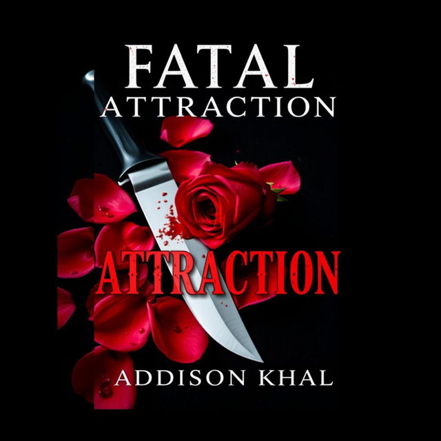 An intriguing Wattpad cover for 'Fatal Attraction' by Addison Khal