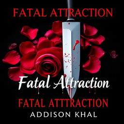 An intriguing Wattpad cover for 'Fatal Attraction' by Addison Khal