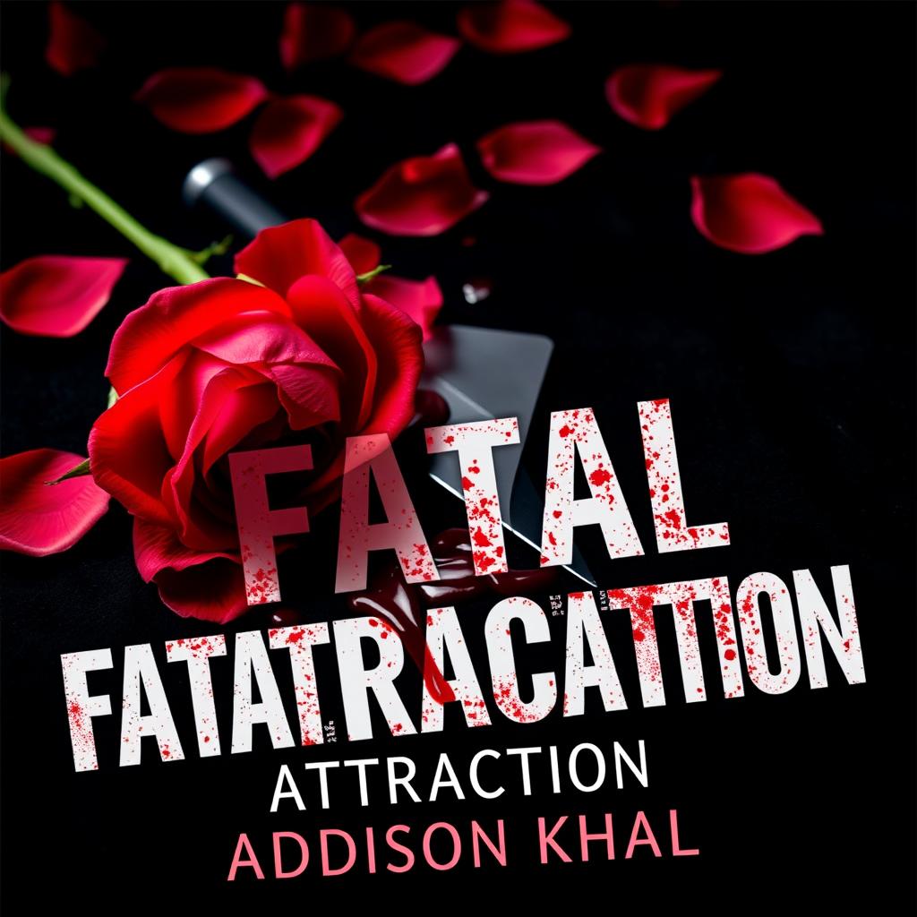 An intriguing Wattpad cover for 'Fatal Attraction' by Addison Khal