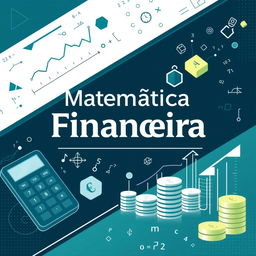 An eye-catching cover design for a finance project focused on financial mathematics