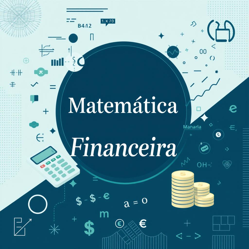 An eye-catching cover design for a finance project focused on financial mathematics