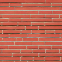 Generate an image of a detailed, realistic red brick (batu bata) against a neutral background.