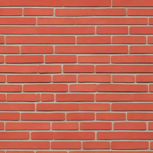 Generate an image of a detailed, realistic red brick (batu bata) against a neutral background.