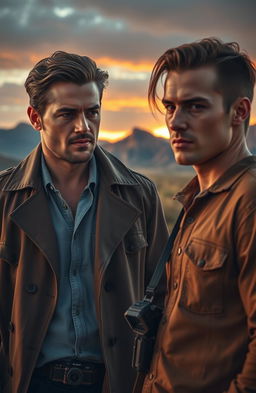 A gripping narrative of a male detective and a male journalist who develop a deep romantic connection as they unravel a complex crime involving Mexican immigrants in Arizona