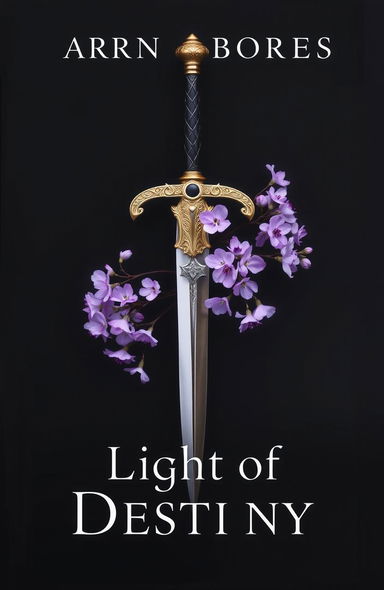 A captivating book cover featuring a striking black background