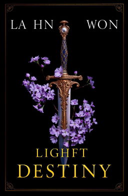 A captivating book cover featuring a striking black background