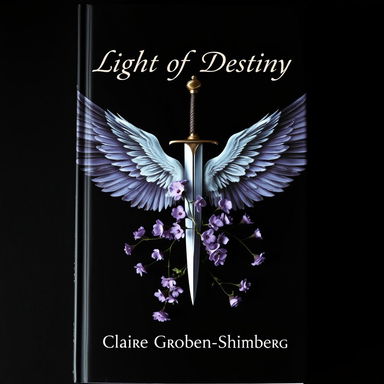 A captivating book cover featuring a deep black background that enhances the dramatic effect