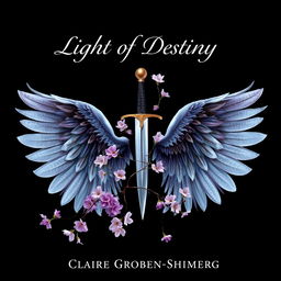 A captivating book cover featuring a deep black background that enhances the dramatic effect