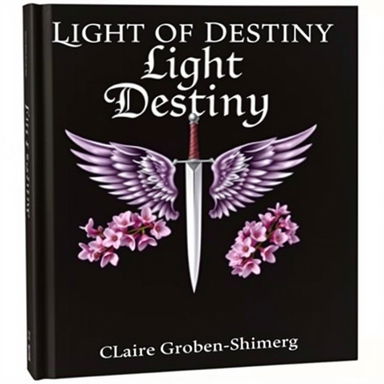 A striking book cover featuring a black background
