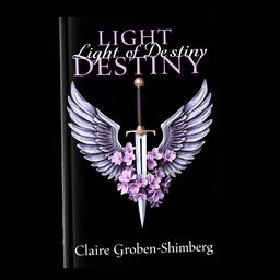 A striking book cover featuring a black background