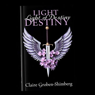 A striking book cover featuring a black background