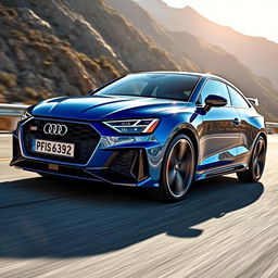 The sleek and powerful 2024 Audi RS2, showcasing its modern and aggressive design