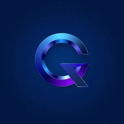 A highly stylized logo of a 'Q' designed to look modern and sleek