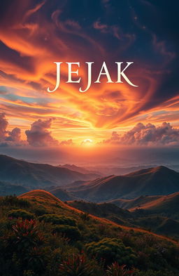 A breathtaking landscape featuring a vast wilderness under an enchanting sky, embodying the essence of amazing fantasy