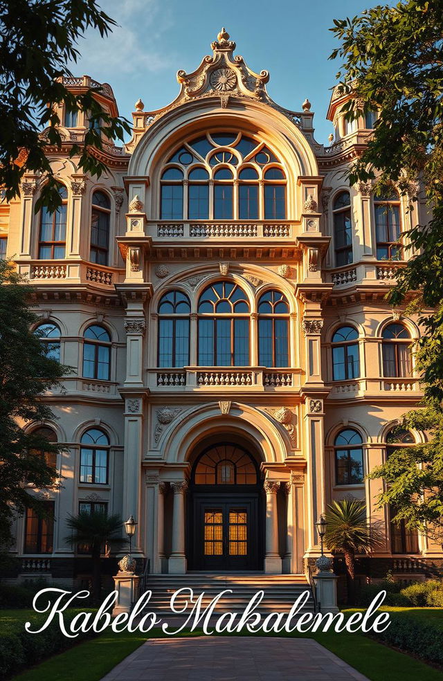 A stunning architectural view of a magnificent building representing 'The University of Life'