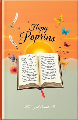 A beautifully designed book cover that symbolizes the concept of creativity and inspiration