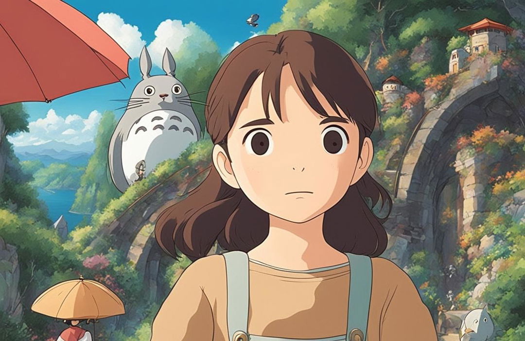 Detailed Studio Ghibli style poster with excellent use of lighting, high-quality aesthetics, and improved facial expressions.