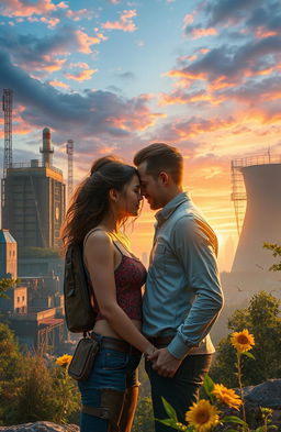 A beautiful young woman with an adventurous spirit finds herself in a futuristic world, blending elements of romance and sci-fi