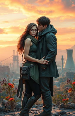 A beautiful young woman with an adventurous spirit finds herself in a futuristic world, blending elements of romance and sci-fi