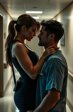 A passionate love story between a female secret agent and a male surgeon
