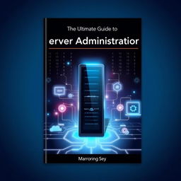 An eye-catching cover design for a server administration book