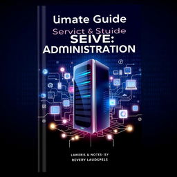 An eye-catching cover design for a server administration book