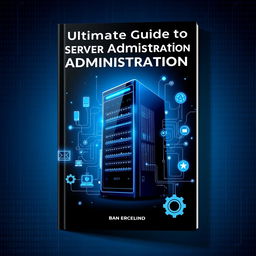 An eye-catching cover design for a server administration book