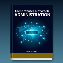 An impactful cover design for a network administration book