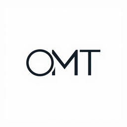 A modern and easily identifiable logo featuring the letters O, M, and T
