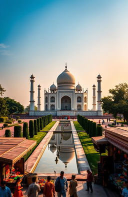 A breathtaking view of iconic Indian architecture showcasing the enduring legacy of India's architectural marvels
