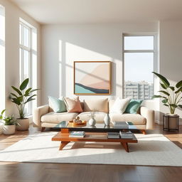 A visually stunning representation of modern esthetique featuring elegant interior design elements
