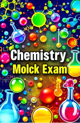 A cover page design for a chemistry mock exam paper