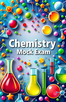 A cover page design for a chemistry mock exam paper